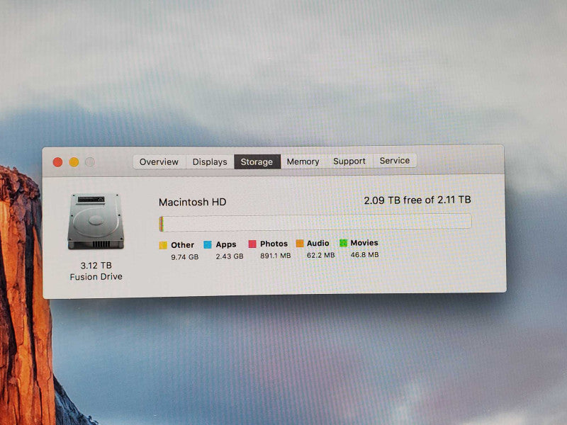 iMAC Late 2015, Core I7-6700K 4GHz, 32GB RAM, AMD Radeon R9 M395 2GB, 3TB  _