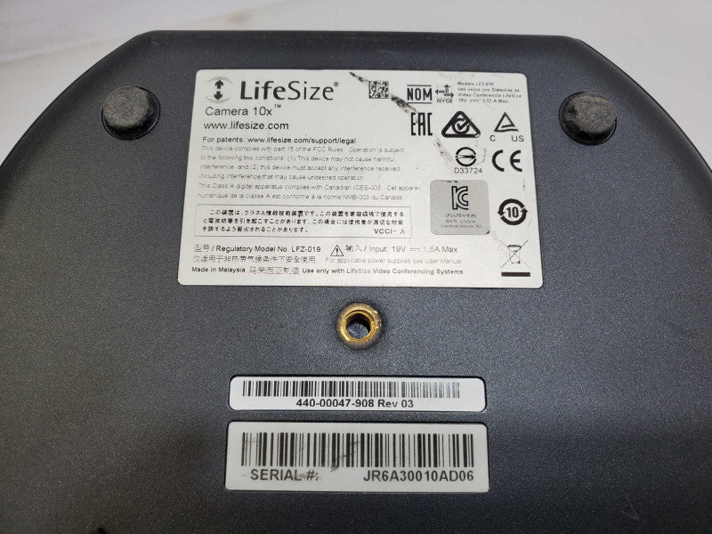 LifeSize Camera 10x Zoom LFZ-019 Conference Video Camera for Parts )