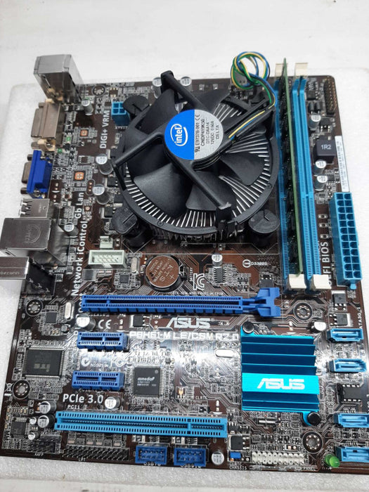 Asus P8H61-M LE/CSM R2.0 Intel H61 LGA1155, i5-3340 3.1GHz/4GB, NO HDDs ~