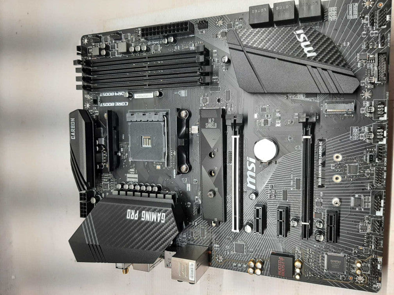 MSI B450 GAMING PRO CARBON AC Motherboard AMD B450 DDR4 Socket AM4 M.2 ATX HDM ~
