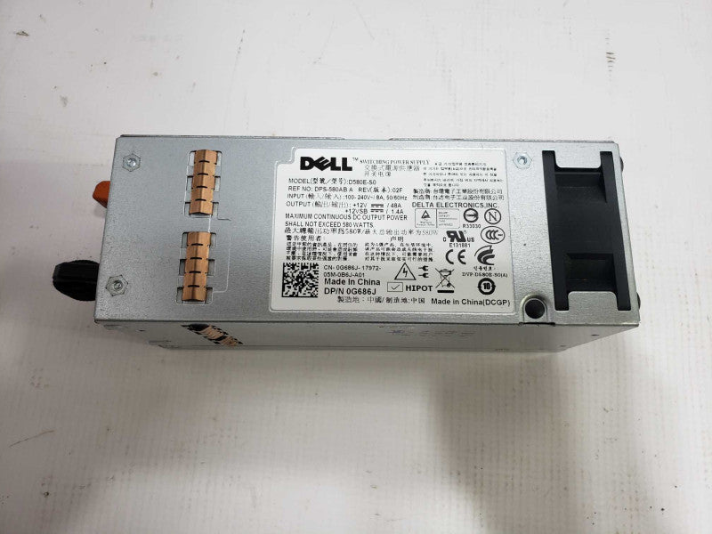 Dell D580E-S0 580 Watt Power Supply DPS-580AB A For PowerEdge [