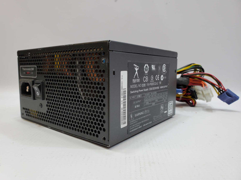 POWER MAN 600W OUTPUT SWITCHING ATX 80+ POWER SUPPLY IW-P600CQ3-2 TR PSU (