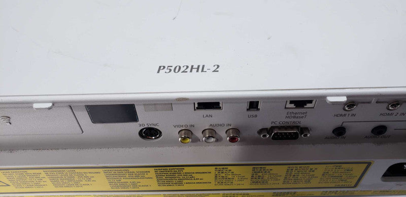 NEC NP-P502HL-2 5000-Lumen Full HD Laser DLP Projector / 1173 lamp hours #