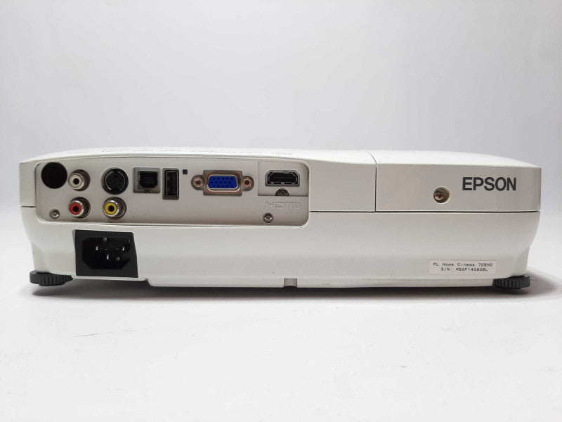 EPSON PowerLite Home Cinema 705HD 1080p Projector HDMI/VGA/S-Video 2202 L.H. +