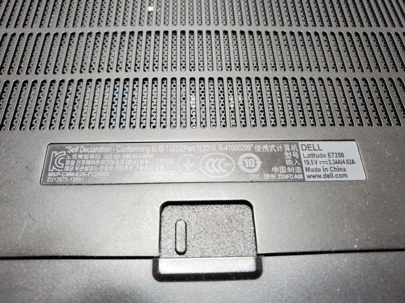 Dell Latitude E7240 Core i7-4600U @ 2.6GHz 8GB RAM 250GB SSD (