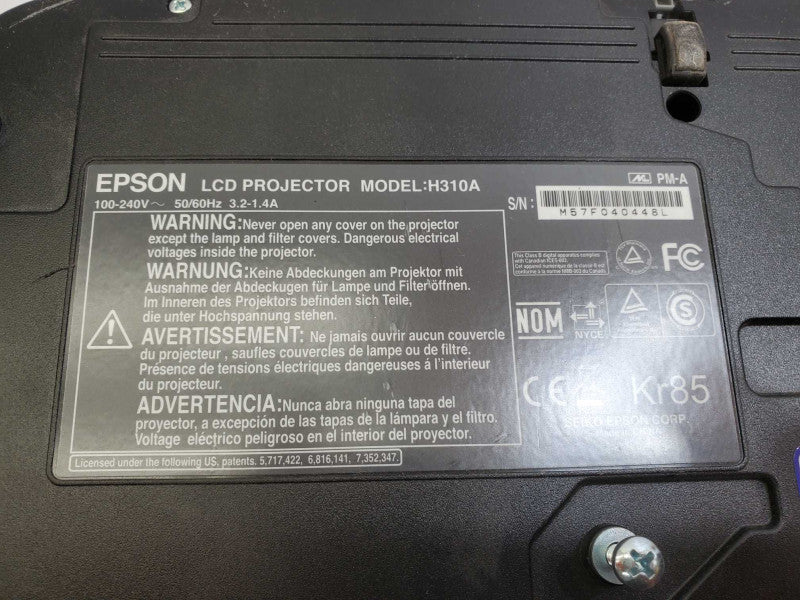 Epson EX71 WXGA Conference Room Projector 1923H used )