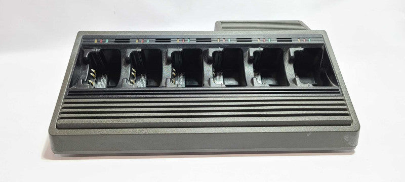 Motorola NTN1177C 6 Bay Portable Radio Battery Gang Charger $