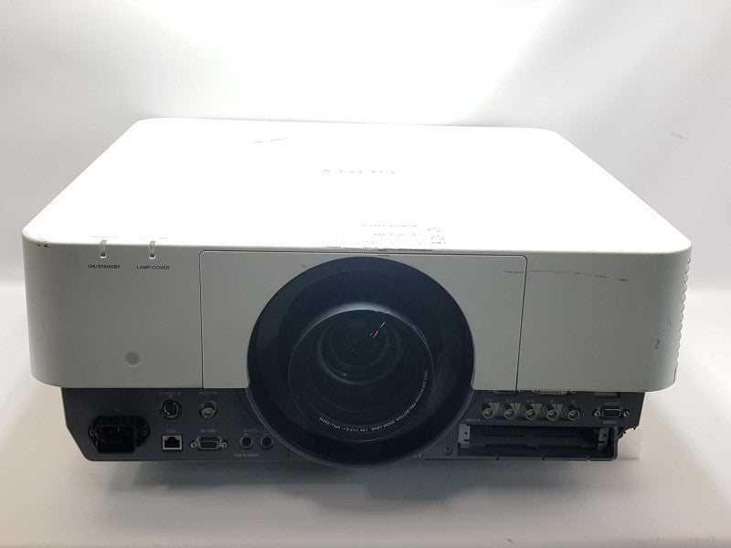 SONY VPL-FH500 WUXGA PROJECTOR ONLY 346H lamp timer, missing Lens Cover, Read _