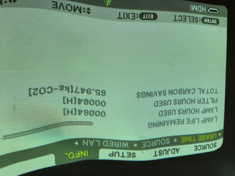 NEC NP-M300WS 3LCD Projector 3000 ANSI WXGA Short-Throw HDMI, Lamp 64HRS ~
