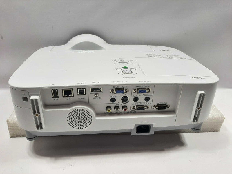NEC NP-M300WS 3LCD Projector 3000 ANSI WXGA Short-Throw HDMI, Lamp 64HRS ~