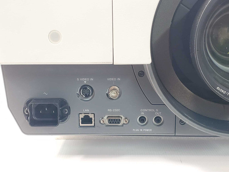 SONY VPL-FH500 WUXGA PROJECTOR ONLY 346H lamp timer, missing Lens Cover, Read _