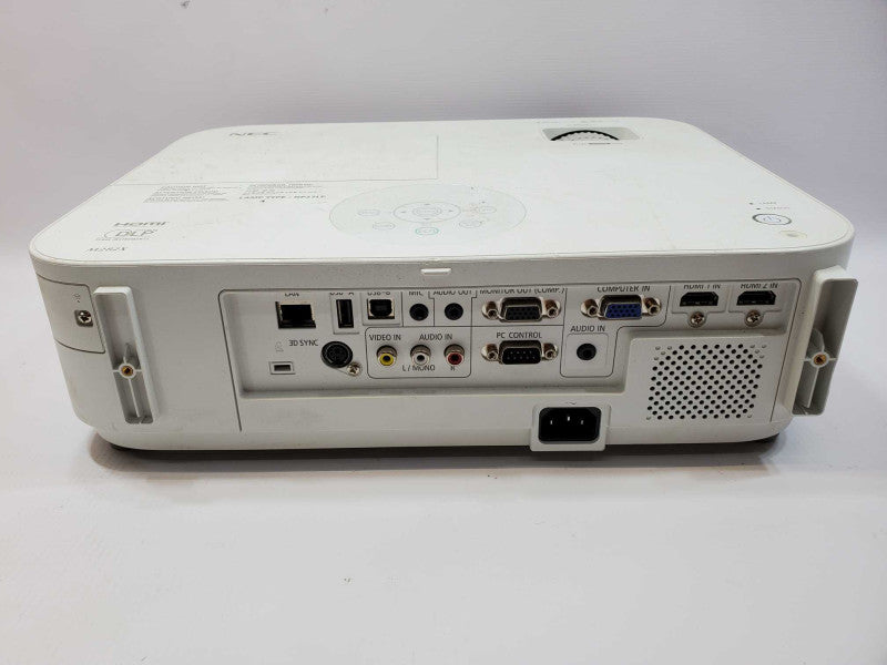 Nec LCD Projector 3000 Lumen HDMI NP-M282X Lamp Hours 2941 (