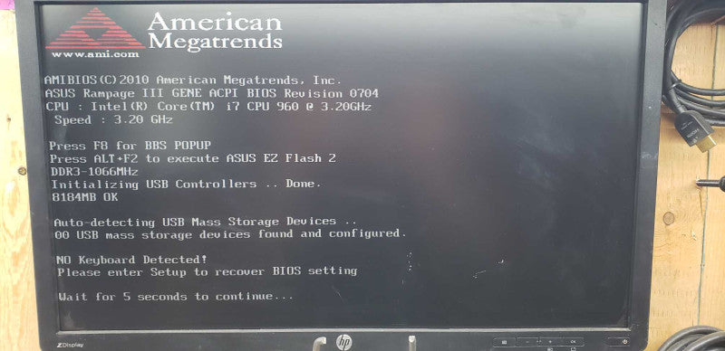 Motherboard/CPU Combo i7-960 / 8gb ram / ASUS Rampage (III) GENE #