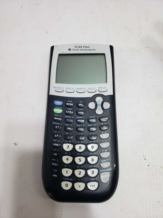 TI-84 Plus Calculator Texas Instrument Black Graphing Math Algebra Geometry [