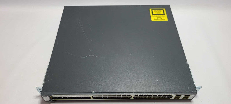 Cisco Catalyst 3750G Series WS-C3750G-48PS-S V02 PoE-48 48 Port 4x SFP Managed Switch $