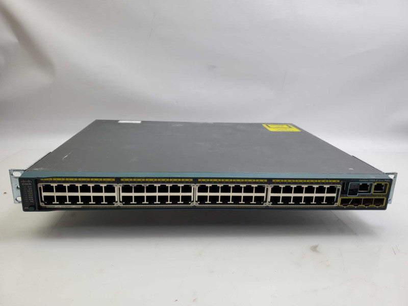 Cisco WS-C2960S-48FPS-L 48-Port PoE+ Gigabit Network Switch _ factory reset