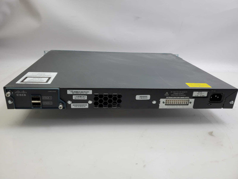 Cisco WS-C2960S-48FPS-L 48-Port PoE+ Gigabit Network Switch _ factory reset  )