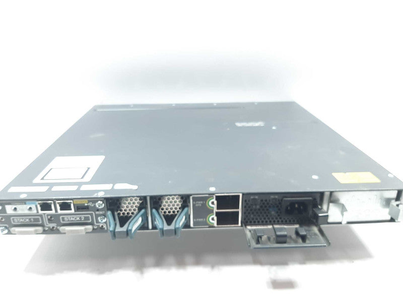 Cisco WS-C3750X-48PF-S 48-Port PoE+ Gigabit Switch, FACTORY RESET ~