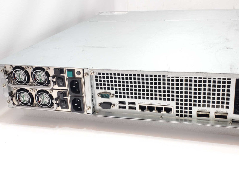 Synology RackStation RS10613xs+ 9-BAY NAS with 4x 2TB HDDs, 2x PSU _