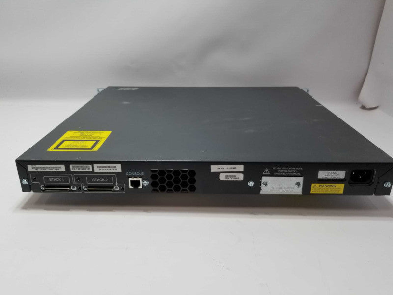 Cisco WS-C3750G-48PS-S 3750 V06 - 48 Port Gigabit Catalyst Switch =