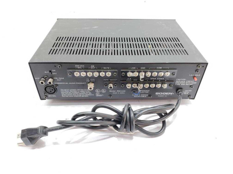 Bogen RM350D AM/FM Receiver and Public Address System |
