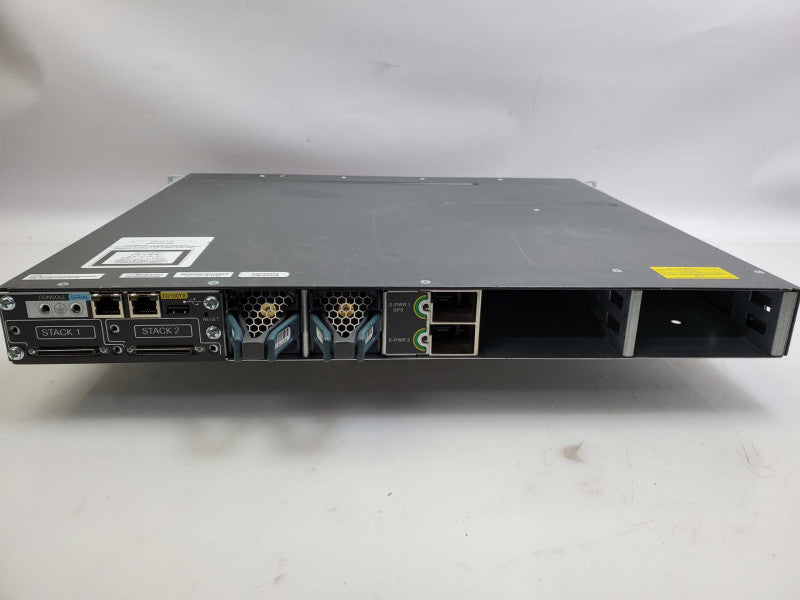 Cisco Catalyst WS-C3750X-48PF-S 48-Port Switch w/C3KX-NM-1G No PSU _ Reset  )