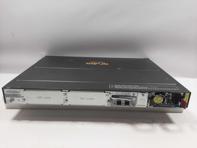 HP Aruba J9729A 2920-48G-POE+ 48-Port w/ J9733A, FACTORY RESET ~