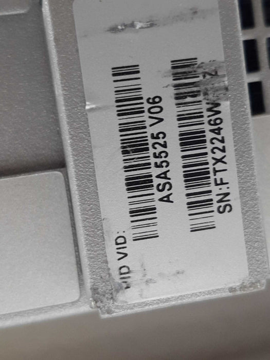 Cisco ASA5525-X ASA5525-K9 Security Appliance Firewall, No Drives, FACTORY RESET, QTY~