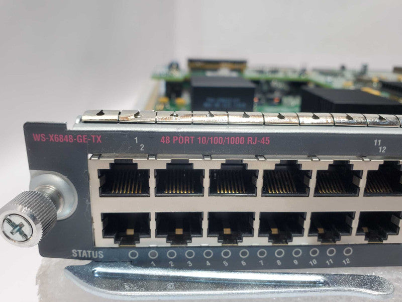 Cisco WS-X6848-GE-TX - 48 Port Gigabit Module _