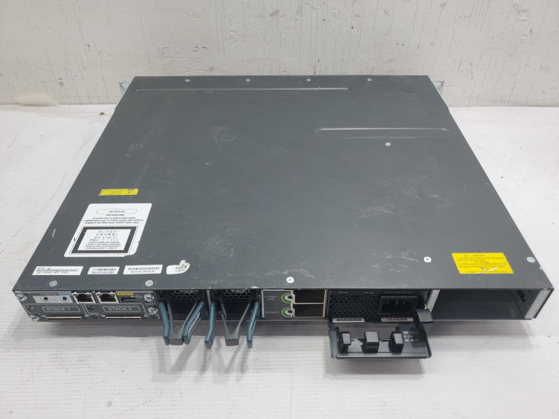 Cisco WS-C3750X-48PF-S V03 Gigabit PoE Switch C3XK-NM-1G Module |