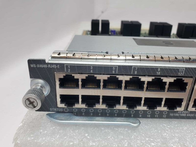 Cisco Catalyst WS-X4648-RJ45V-E 48-Port Gigabit RJ45 Switch Module _