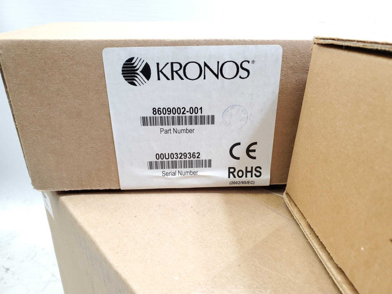 Kronos INTOUCH 9000 8609000-028 Touch Screen Timecard w/ Finger Scanner &PS-QT |