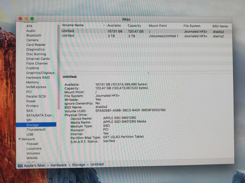 iMAC L. 2015 27\\" 5K Core I7-6700K 4GHz, 32GB RAM, R9 M390 2GB, 120GB + 3TB SEE _