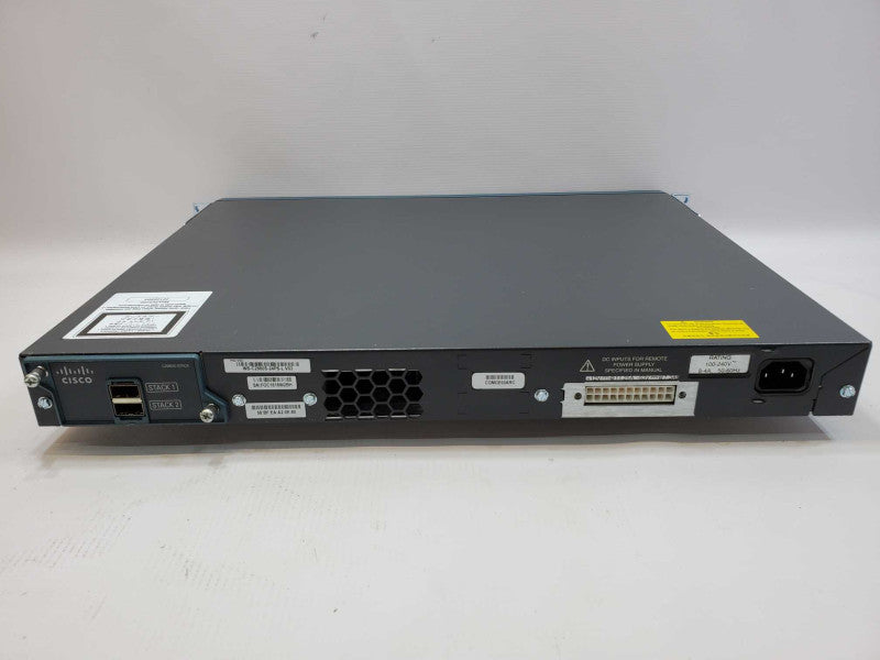 Cisco WS-C2960S-24PS-L 24 Port PoE+ Gigabit Switch (