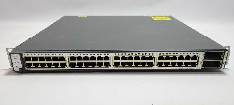 Cisco Catalyst 3750-E WS-C3750E-48PD-SF V02 PoE-48 10/100/1000 POE 4xSFP NO PSU $