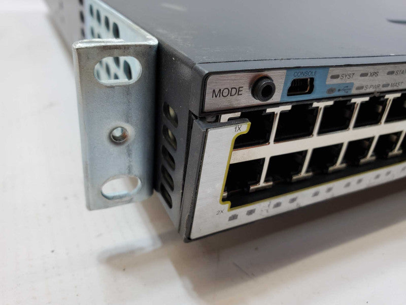 Cisco Catalyst 3750X 48-Port PoE Switch WS-C3750X-48PF-S V04 *NO PSU* (
