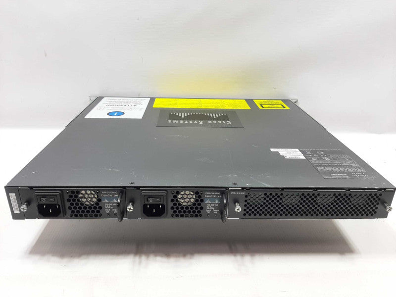 Cisco WS-C4948-10GE-S 48 Port Gigabit Switch w/ Dual AC FACTORY RESET ~