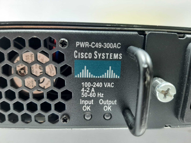Cisco WS-C4948-10GE-S 48 Port Gigabit Switch w/ Dual AC FACTORY RESET ~