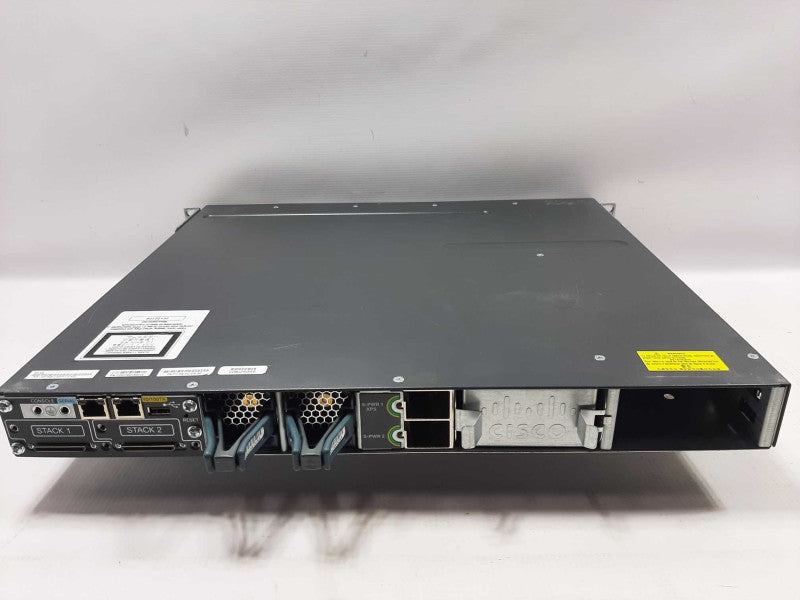 Cisco Catalyst WS-C3750X-48PF-S 48 Port Gigabit PoE, NO PSU, FCTY RESET ~