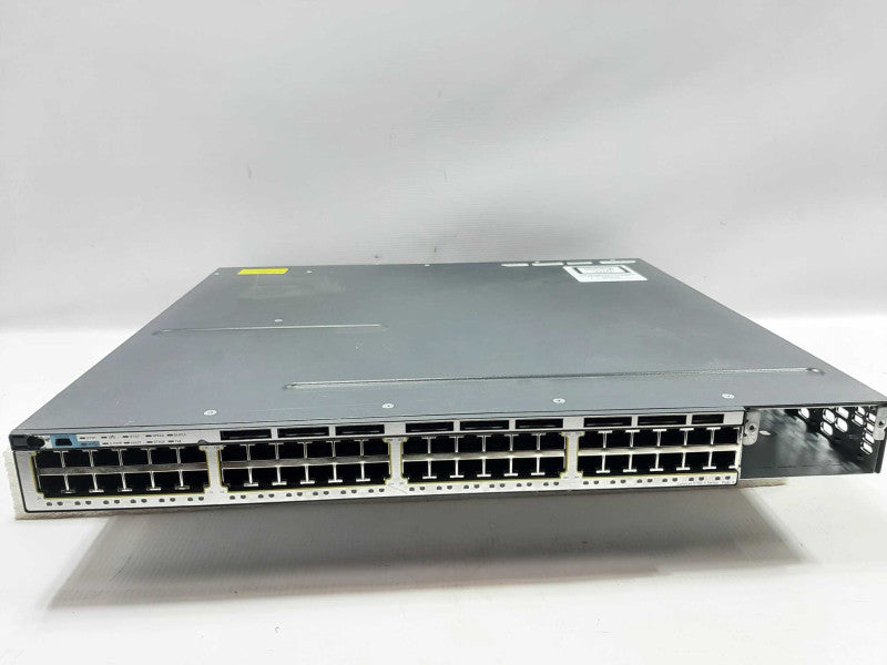 Cisco Catalyst WS-C3750X-48PF-S 48 Port Gigabit PoE, NO PSU, FCTY RESET, READ* ~