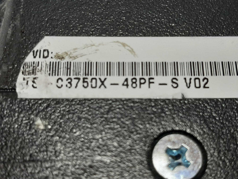 Cisco Catalyst WS-C3750X-48PF-S 48 Port Gigabit PoE, NO PSU, FCTY RESET, READ* ~