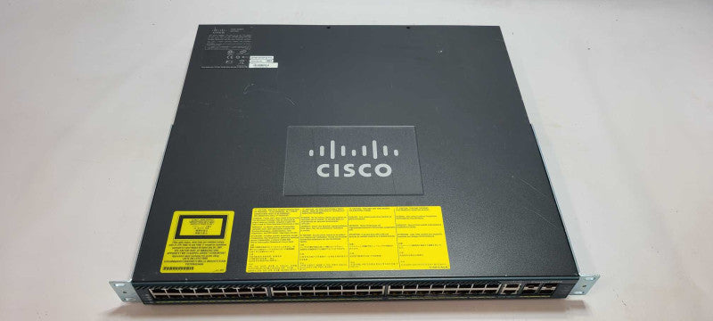Cisco Catalyst WS-C4948 V08 48-Port GbE & 4-Port SFP Network Switch NO PSU $