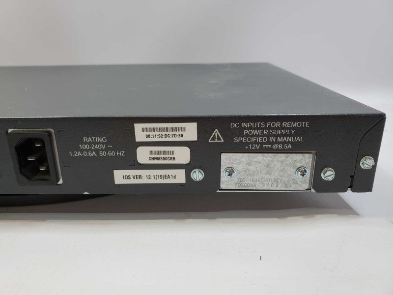 Cisco WS-C3750-48TS-S 3750 Series Network 48 Port Catalyst Switch *READ* (