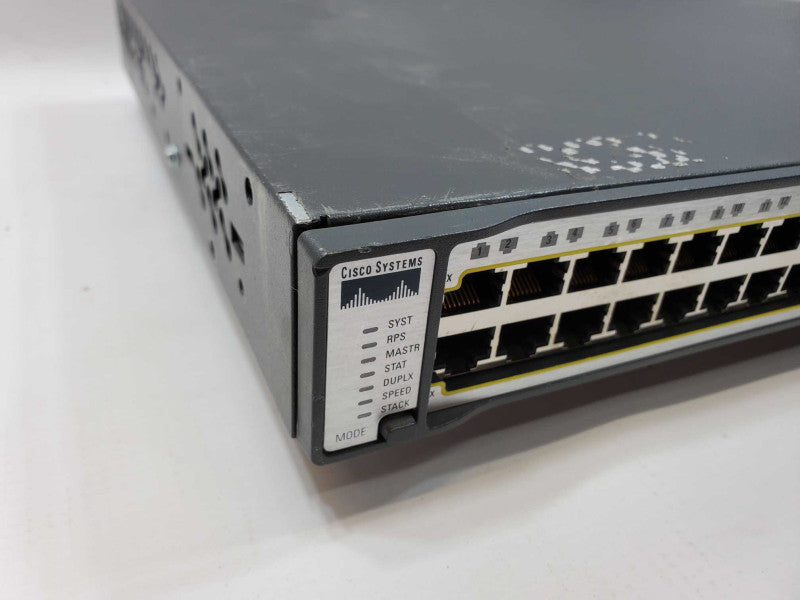 Cisco WS-C3750-48TS-S 3750 Series Network 48 Port Catalyst Switch *READ* (