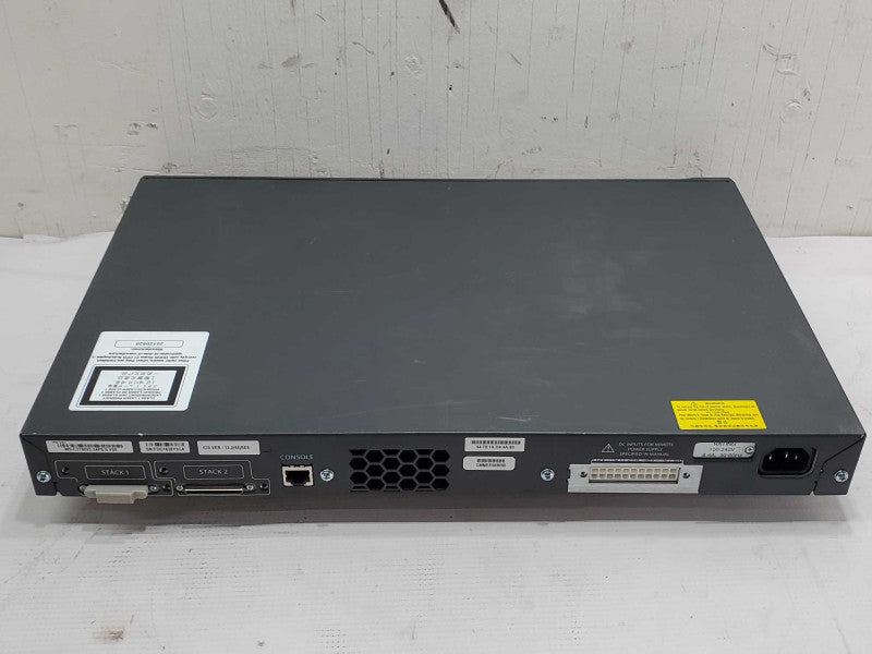 Cisco WS-C3750V2-24PS-S V08 24 Port PoE Managed Switch |