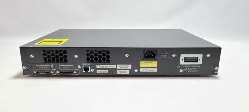 Cisco WS-C3750G-24TS-S V08 24 Port 4xSFP Managed Gigabit Switch $