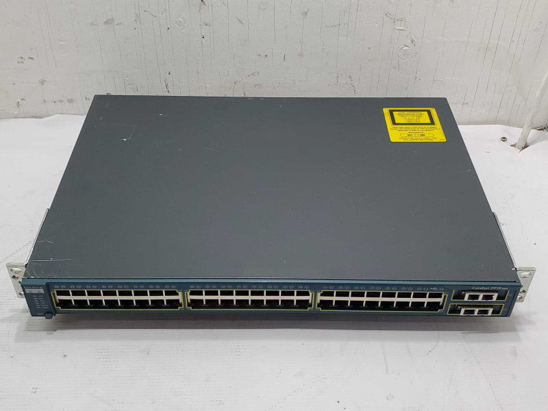 Cisco WS-C2950G-48-EI 48-Port Network Switch |