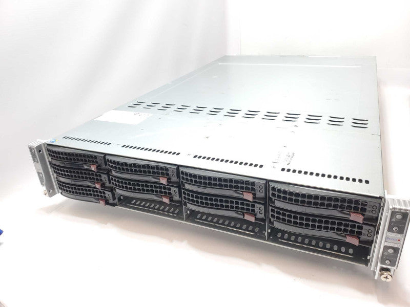 SuperMicro X8DTT-H 4-Node Server, 8x Xeon X5660  2.8GHz, 32GB, 2x PSU, 3.5\\" _