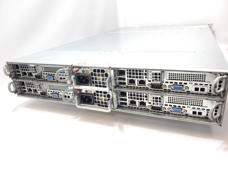 SuperMicro X8DTT-H 4-Node Server, 8x Xeon X5660  2.8GHz, 32GB, 2x PSU, 3.5\\" _