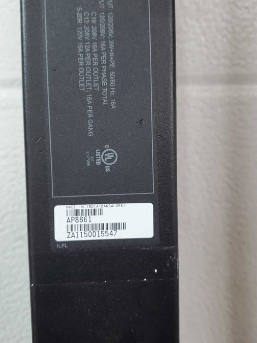 APC Power Distribution Unit Metered Rack PDU AP8861 _